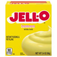 Jell-O Pudding & Pie Filling, Instant, Lemon, 3.4 Ounce