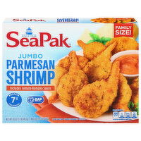 SeaPak Shrimp, Parmesan, Jumbo, Family Size - 16 Ounce