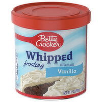 Betty Crocker Frosting, Vanilla, Whipped, 12 Ounce