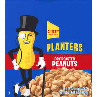 Planters Dry Roasted Peanuts, 18 Each