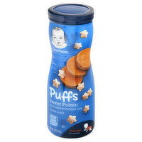 Gerber Cereal Snack, Puffs, Sweet Potato, 8+ Months - 1.48 Ounce