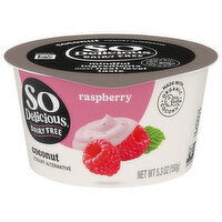So Delicious Dairy Free Coconut Raspberry Yogurt Alternative - 5.3 Ounce