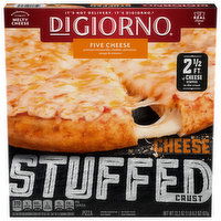 DiGiorno Pizza, Cheese Stuffed Crust, Five Cheese, 22.2 Ounce