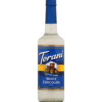 Torani Syrup, Sugar Free, White Chocolate - 750 Millilitre