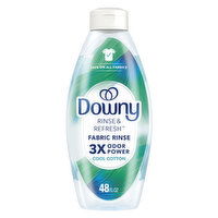 Downy Laundry Odor Remover and Fabric Softener, 48 fl oz, Cool Cotton, 48 Ounce