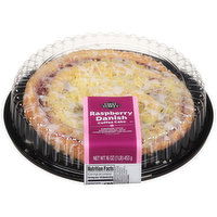 First Street Coffee Cake, Raspberry Danish - 16 Ounce