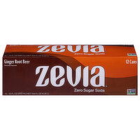 Zevia Zero Sugar Ginger Root Beer