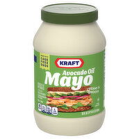 Kraft Mayonnaise, Reduced Fat, Avocado Oil, 30 Fluid ounce