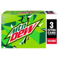 Mtn Dew Soda - 15 Each