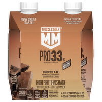 Muscle Milk Pro Series Knockout Chocolate - 4 Each