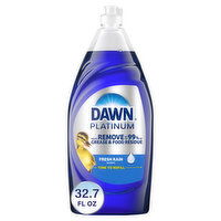 Dawn Platinum Dish Soap, Fresh Rain, 32.7 Ounce