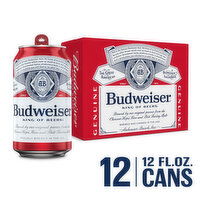 Budweiser Beer Cans, Lager
