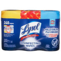 Lysol Disinfecting Wipes, Assorted - 3 Each