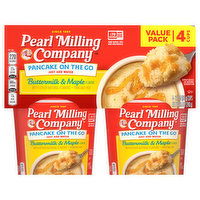 Pearl Milling Company Pancake on the Go, Buttermilk & Maple Flavor, Value Pack - 4 Each