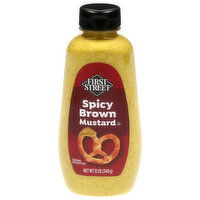First Street Spicy Brown Mustard - 12 Ounce