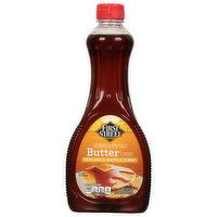 First Street Pancake & Waffle Syrup, Butter Flavored - 24 Fluid ounce