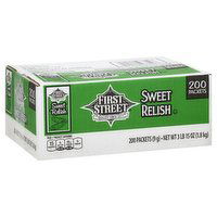 First Street Sweet Relish Packets - 200 Each