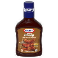 Kraft Barbecue Sauce, Hint of Honey, Slow Simmered - 18 Ounce