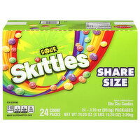 Skittles Sour Bite Size Candies Share Size