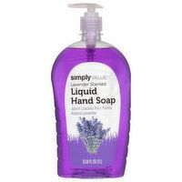 Simply Value Lavender Scented Liquid Hand Soap - 33.81 Fluid ounce