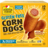 Foster Farms Gluten Free Honey Crunchy Corn Dogs, Frozen