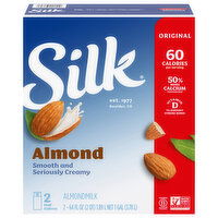 Silk Almondmilk, Original - 2 Each