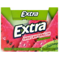 Extra Gum, Sugar Free, Sweet Watermelon