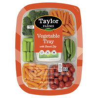 Taylor Farms Vegetable Tray, with Ranch Dip - 40 Ounce