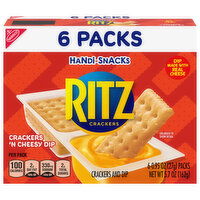 Ritz Crackers and Dip, Crackers 'N Cheesy Dip, 6 Packs - 6 Each