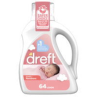 Dreft Newborn Baby Detergent, 64 loads - 92 Fluid ounce