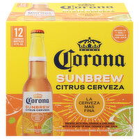 Corona Citrus Cerveza Sunbrew - 12 Each