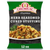 Oroweat Herb Seasoned Cubed Bread Stuffing, 12 oz - 12 Ounce