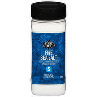 First Street Sea Salt, Fine, 28 Ounce