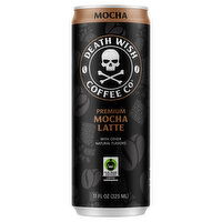 Death Wish Coffee Co Premium Mocha Latte - 11 Fluid ounce