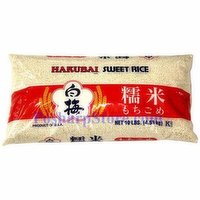 Hakubai Sweet Rice, 10 lb - 160 Ounce