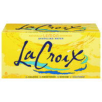 LaCroix Sparkling Water, Lemon - 8 Each