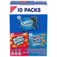 Nabisco Oreo Minis/Nutter Butter Bites/Chips Ahoy! Minis Cookies - 10 Each