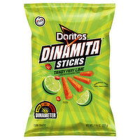 Doritos Corn Snacks, Medium, Tangy Fiery Lime, 7.375 Ounce