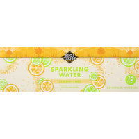 First Street Sparkling Water, Lemon Lime - 12 Each