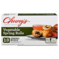 Chung's Spring Rolls, Vegetable - 18 Each