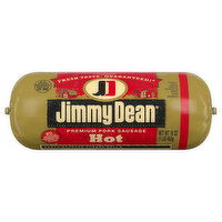 Jimmy Dean Pork Sausage, Hot, Premium - 16 Ounce