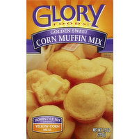 Glory Foods Corn Muffin Mix, Golden Sweet - 7.5 Ounce