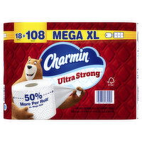 Charmin Charmin Ultra Strong Toilet Paper 18 Mega XL Rolls - 3 Each