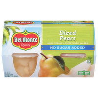 Del Monte Pears, Diced - 4 Each