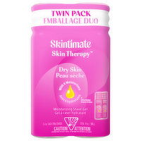 Skintimate Shave Gel, Moisturizing, Dry Skin, Twin Pack - 2 Each