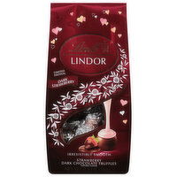 Lindt Dark Chocolate Truffles, Strawberry - 8.5 Ounce