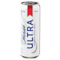 Michelob Ultra Beer, Superior Light - 25 Ounce