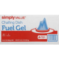 Simply Value Fuel Gel, Chafing Dish, Cans - 36 Each