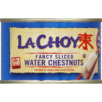 La Choy Water Chestnuts, Fancy Sliced - 8 Ounce