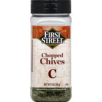 First Street Chives, Chopped - 1 Ounce